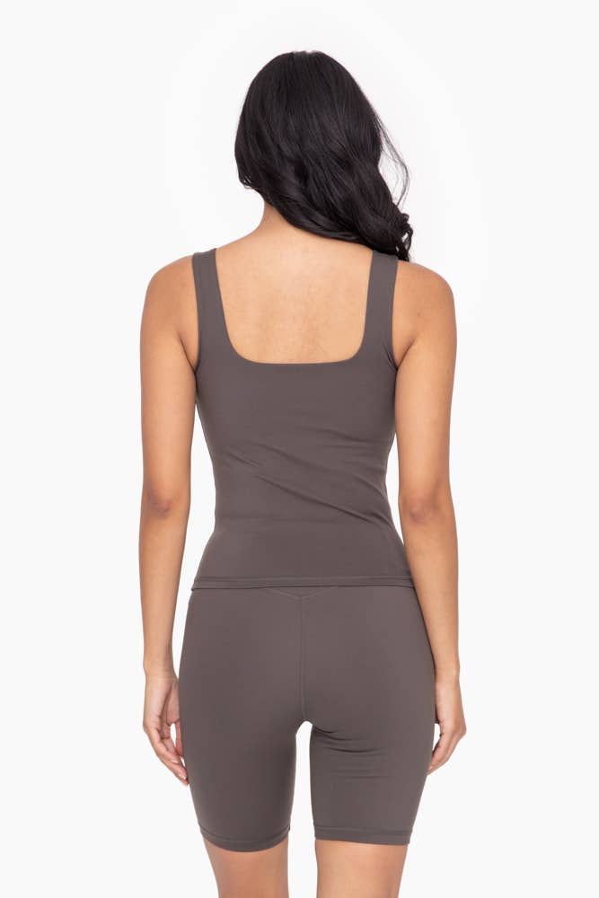 Square Neck Active Tank
