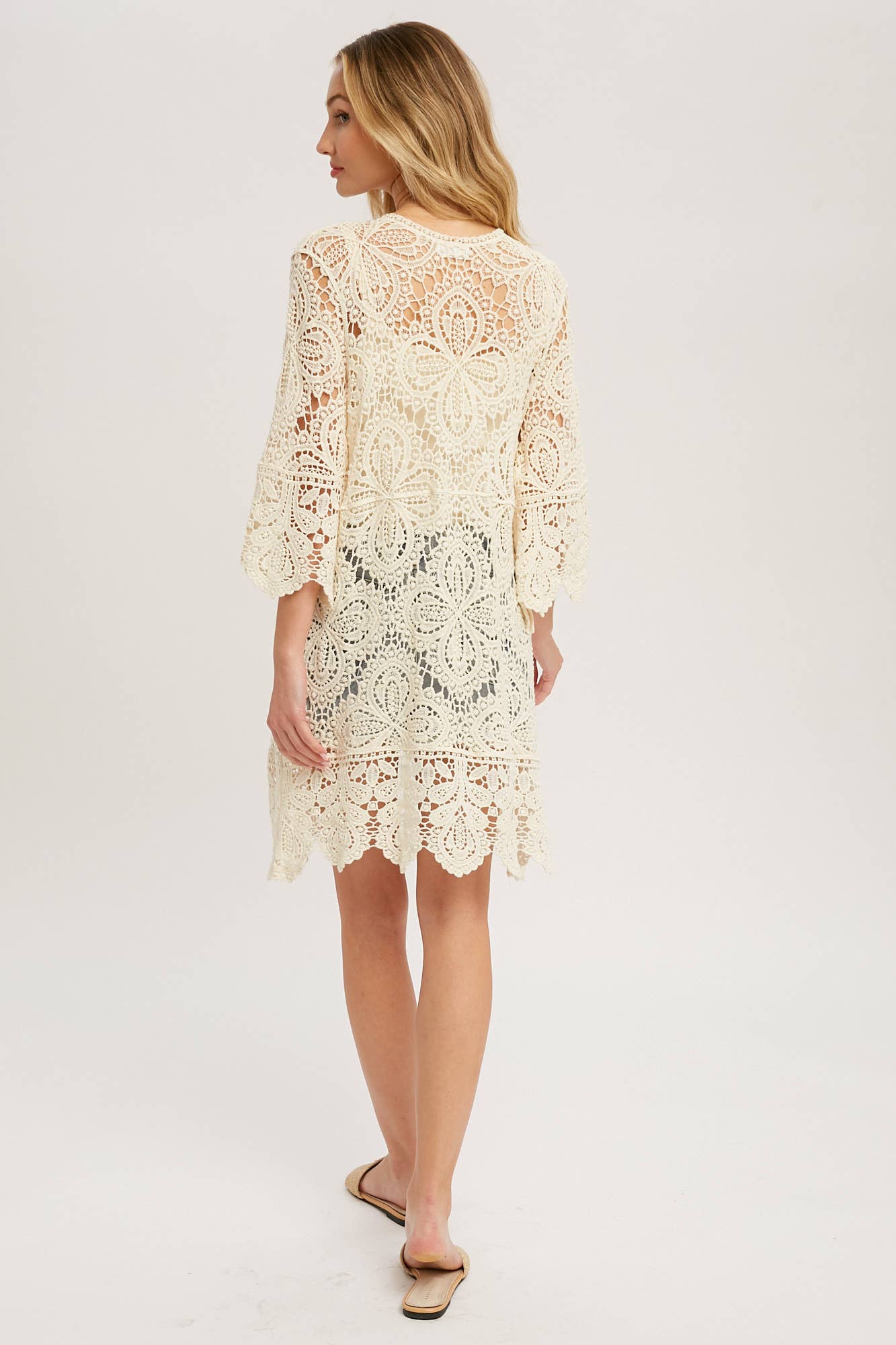 CROCHET LACE CARDIGAN