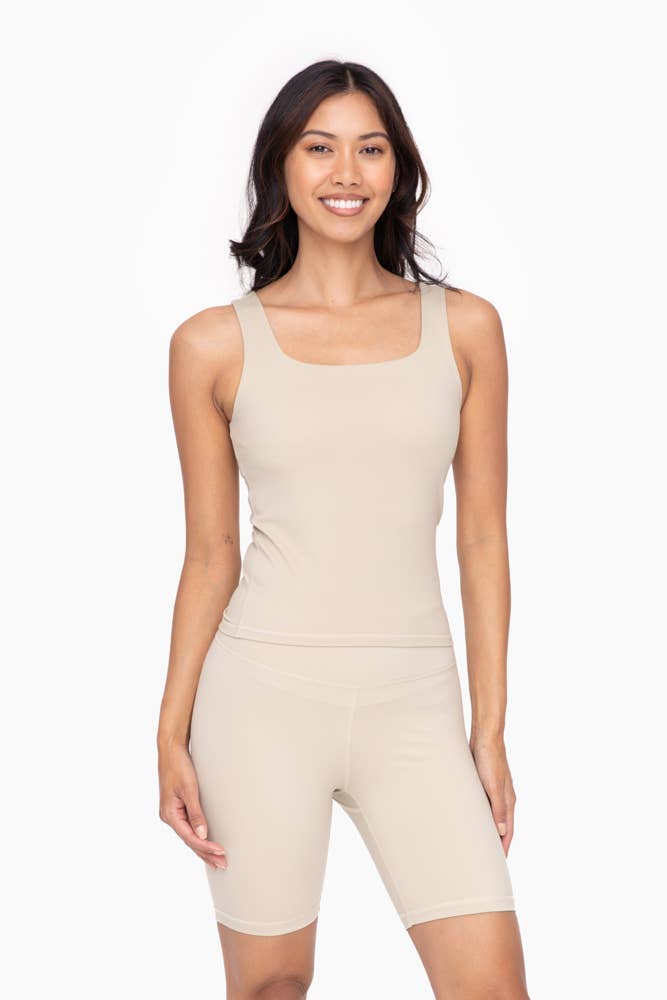 Square Neck Active Tank