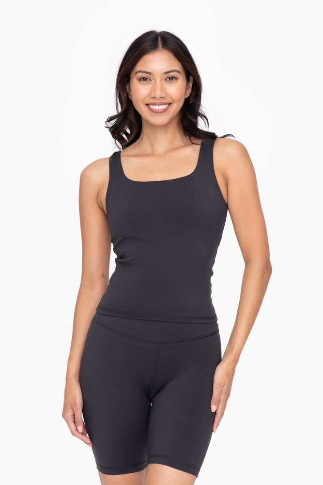 Square Neck Active Tank