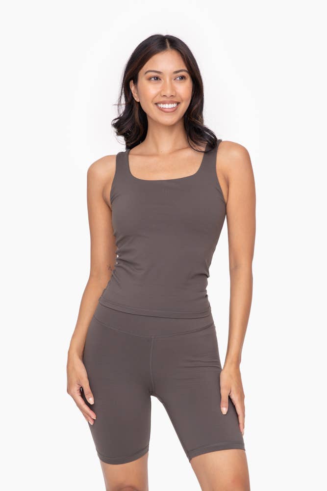 Square Neck Active Tank