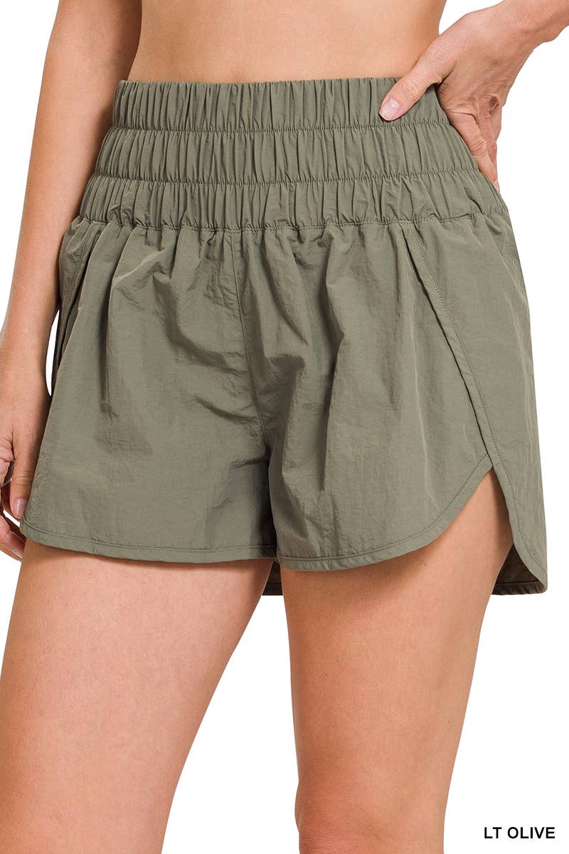 Windbreaker Track Shorts