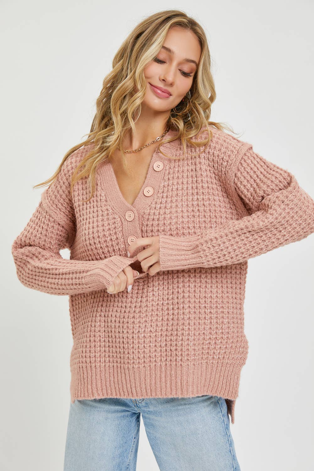 Waffle Knits Sweater