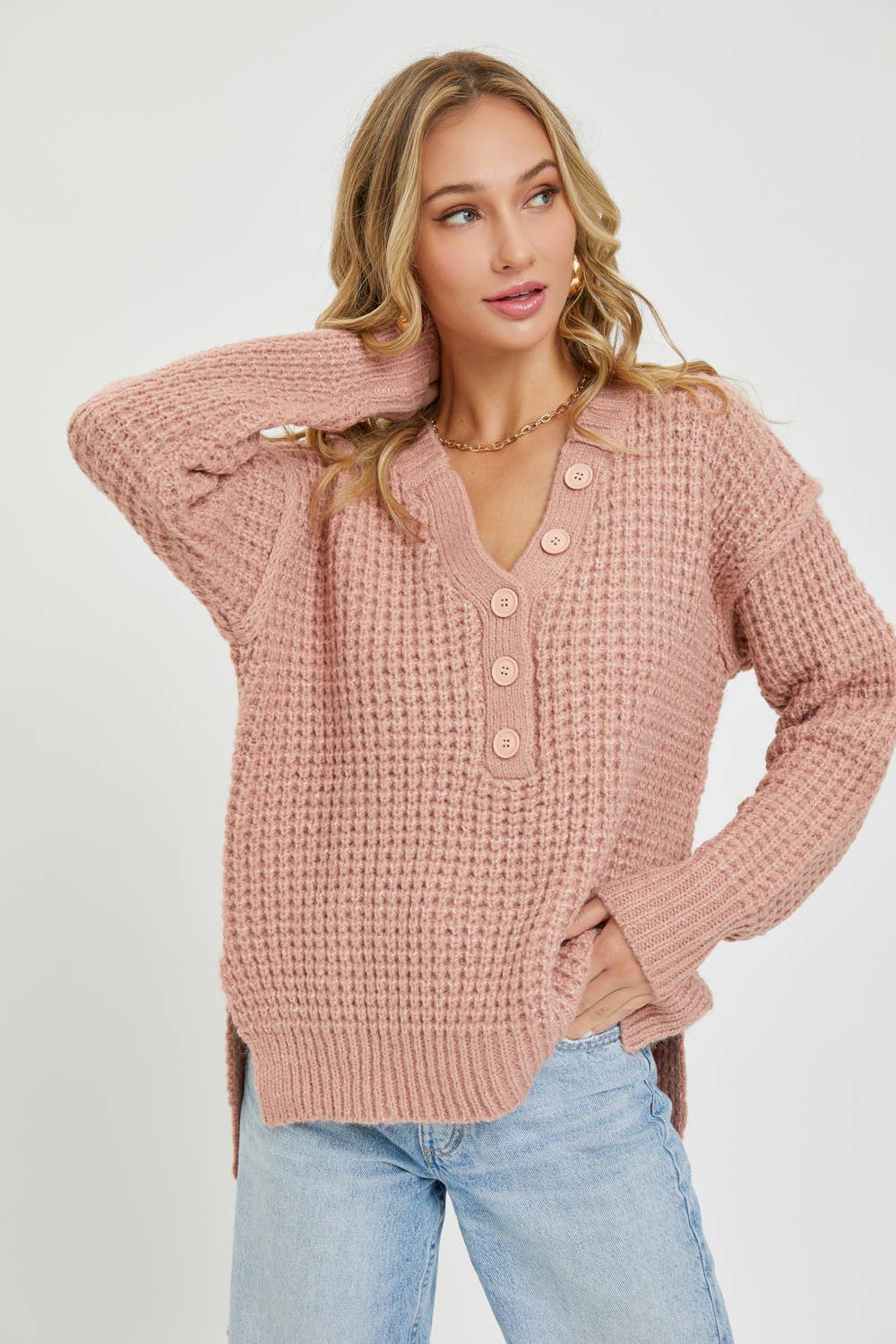 Waffle Knits Sweater