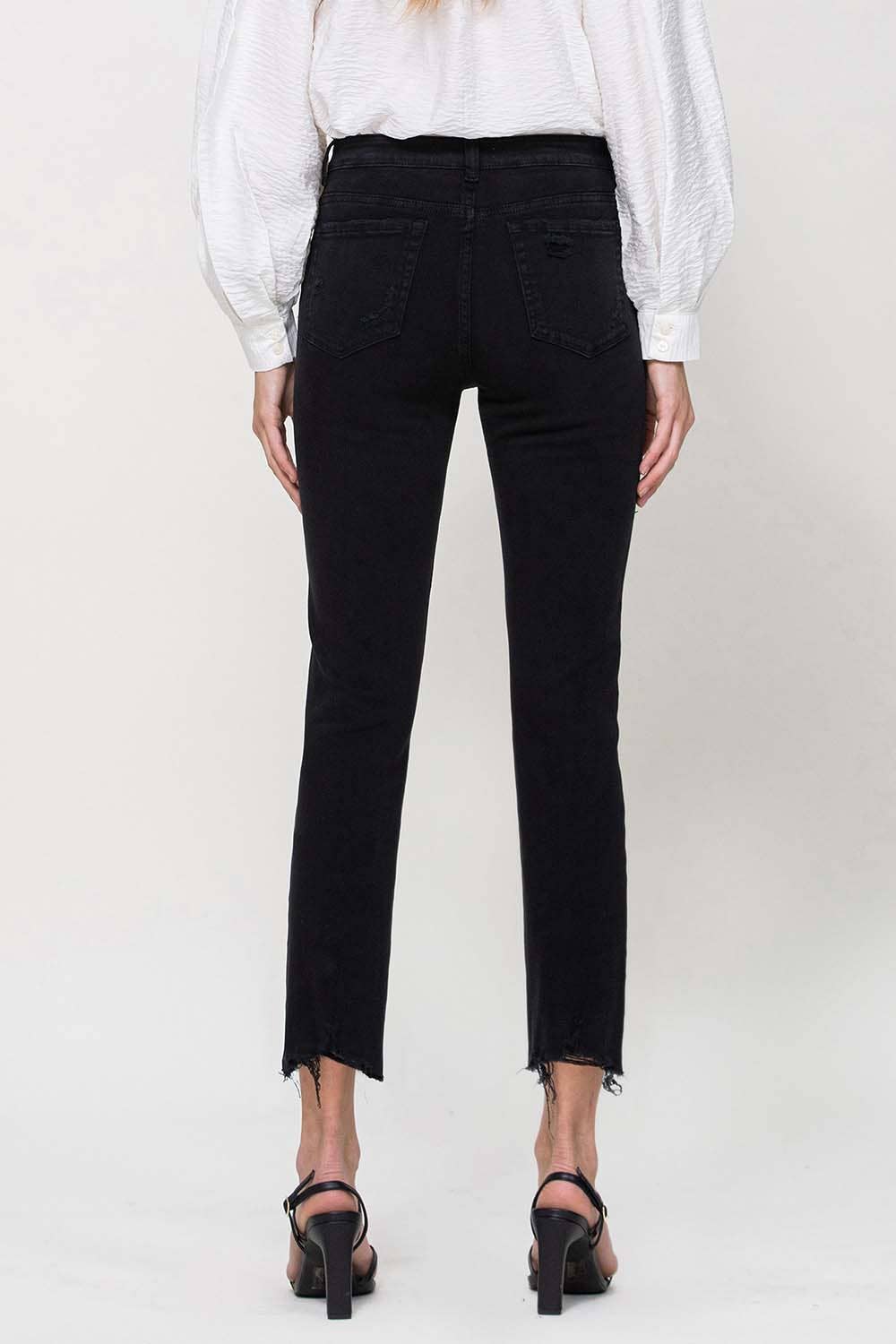 Flying Monkey High Rise cropped Jean