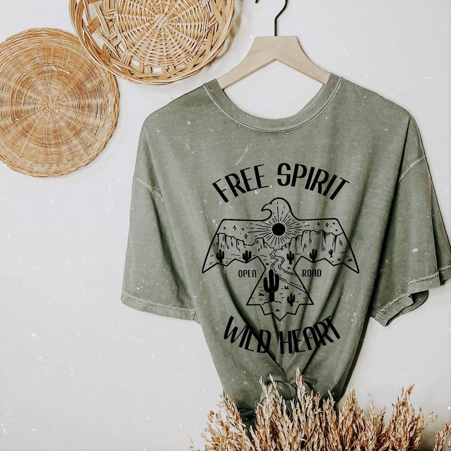 Free Spirit Wild Heart Heavyweight Tee