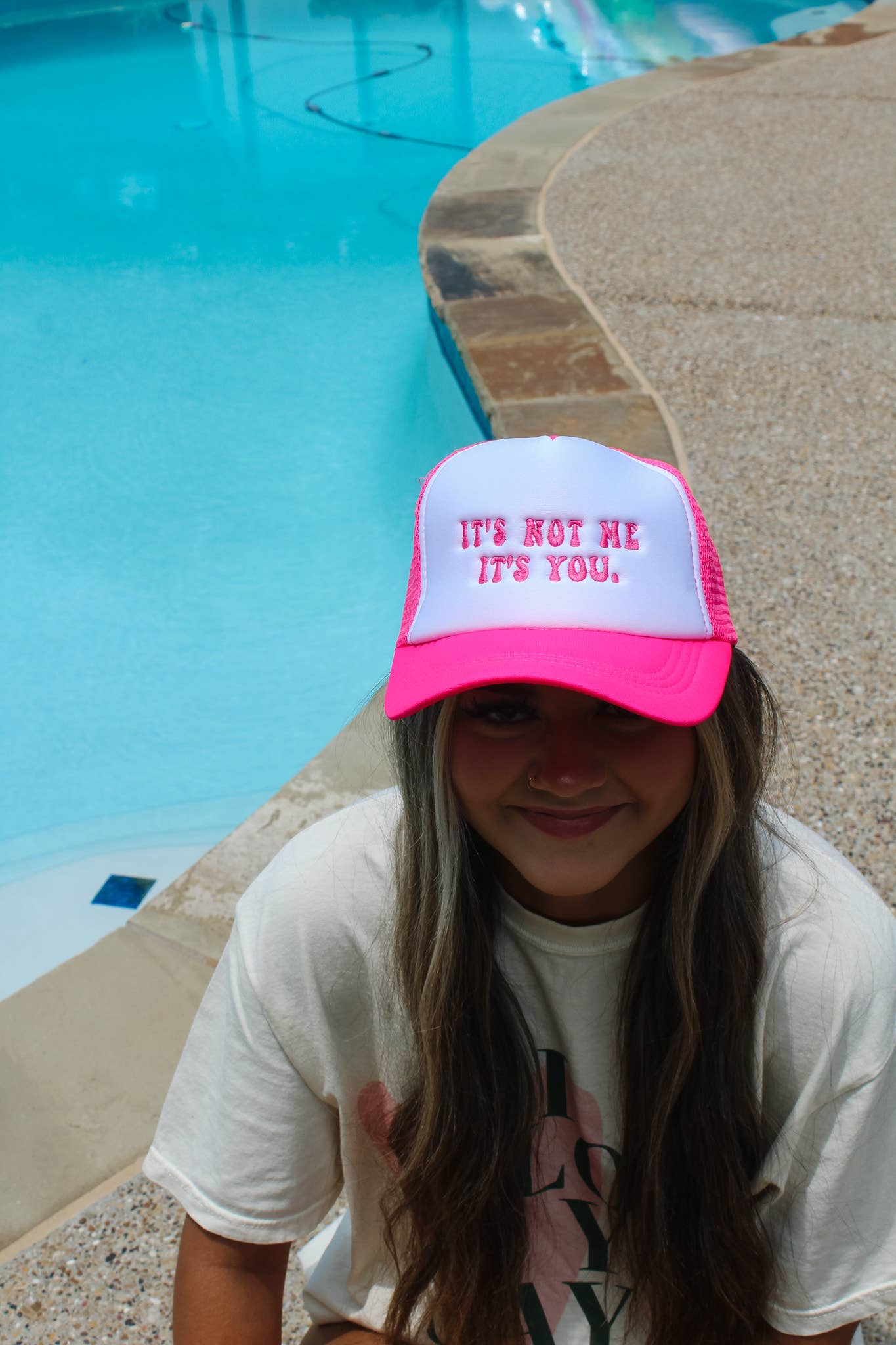 IT'S NOT ME IT'S YOU TRUCKER CAP