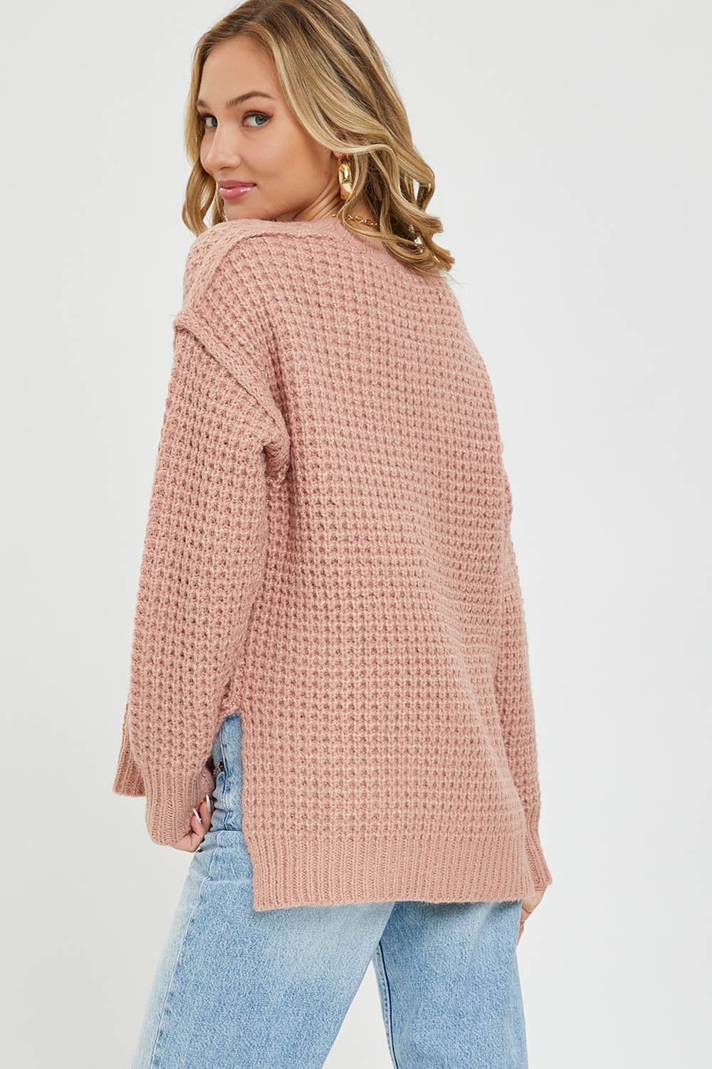 Waffle Knits Sweater