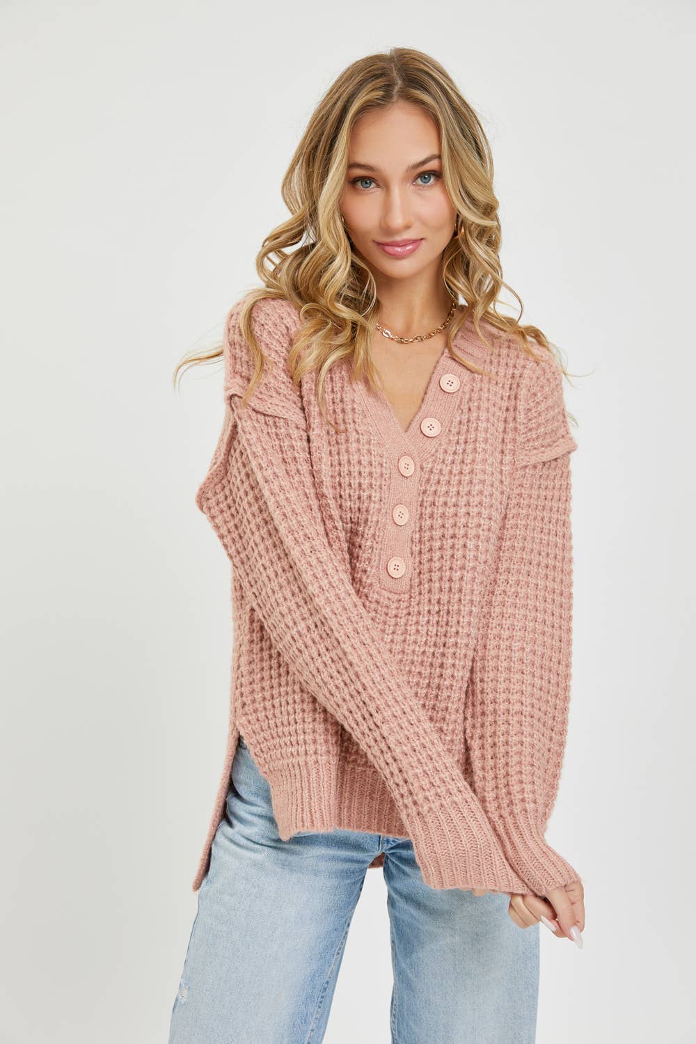 Waffle Knits Sweater