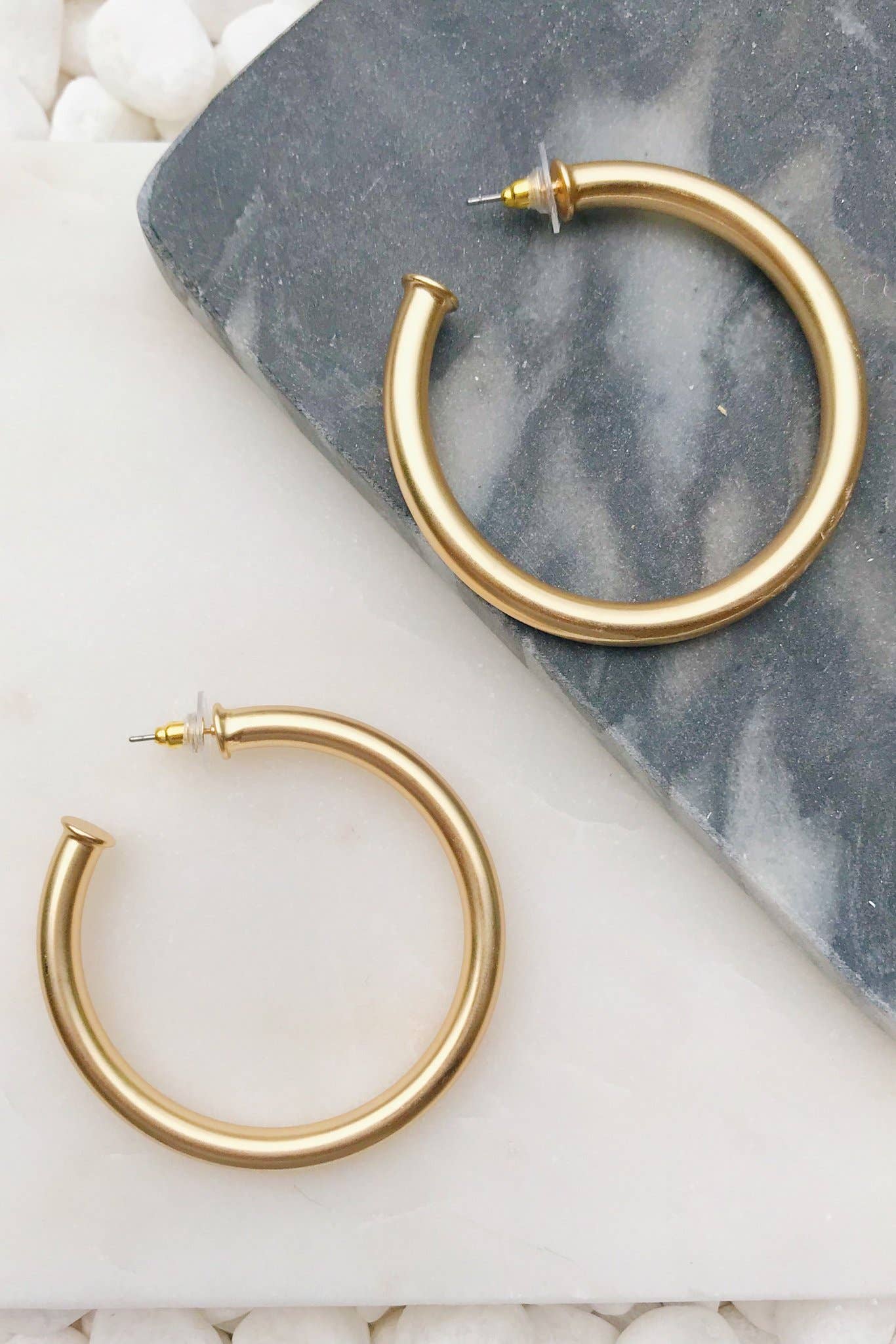 Upper Class Taste Hoop Earrings