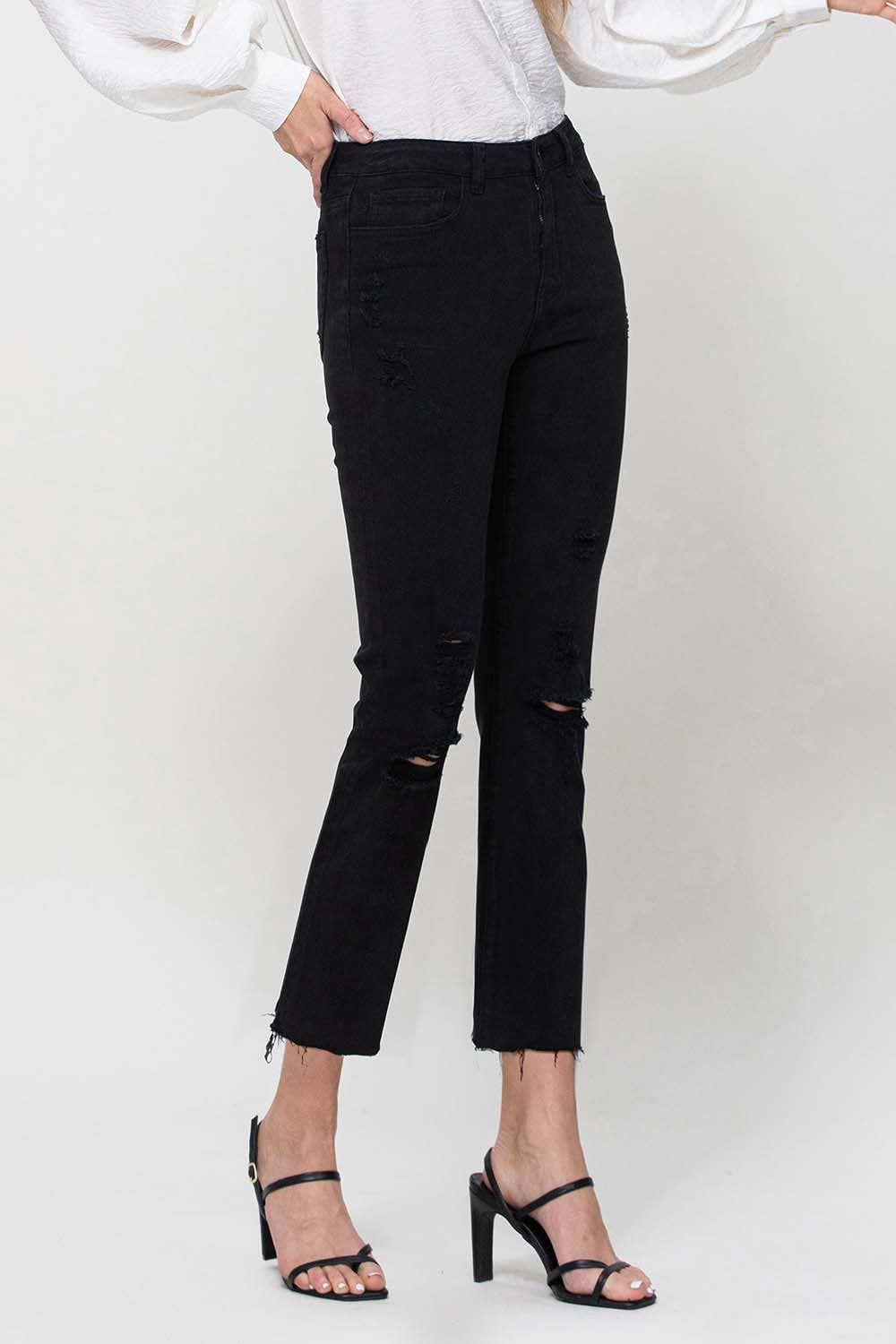 Flying Monkey High Rise cropped Jean