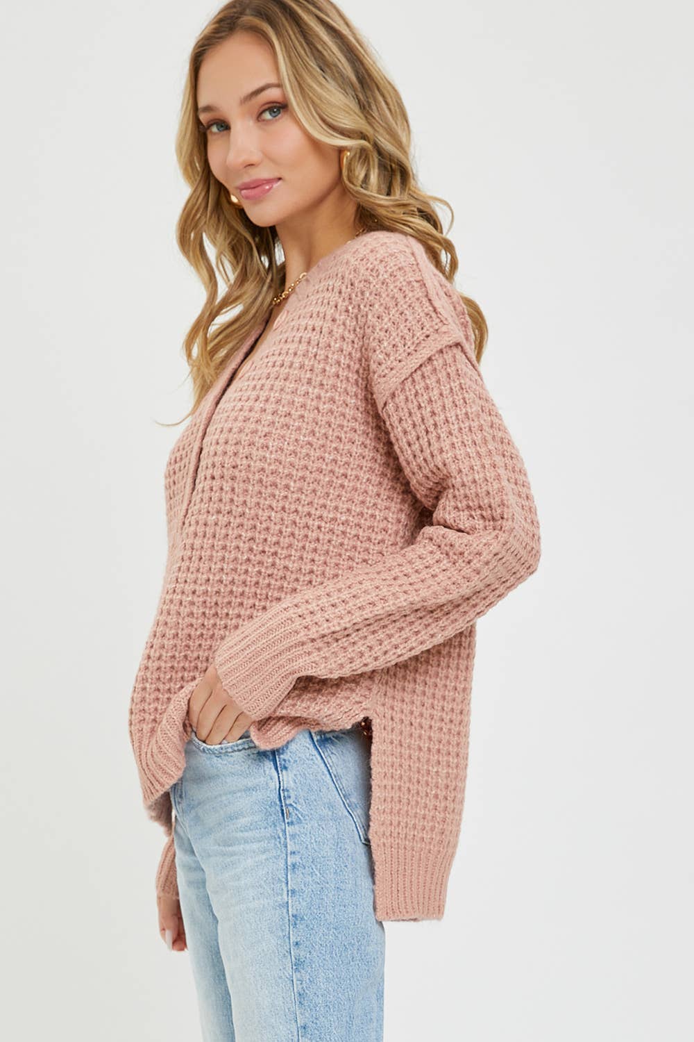 Waffle Knits Sweater