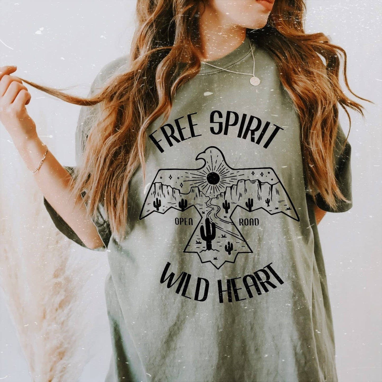 Free Spirit Wild Heart Heavyweight Tee