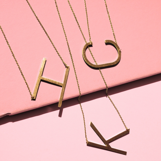 Monogram Collection Initial Necklace